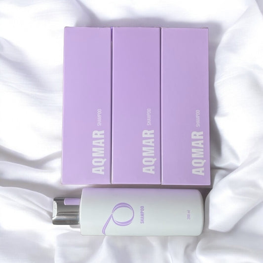Aqmar shampoo 3u. + 3 accesorios